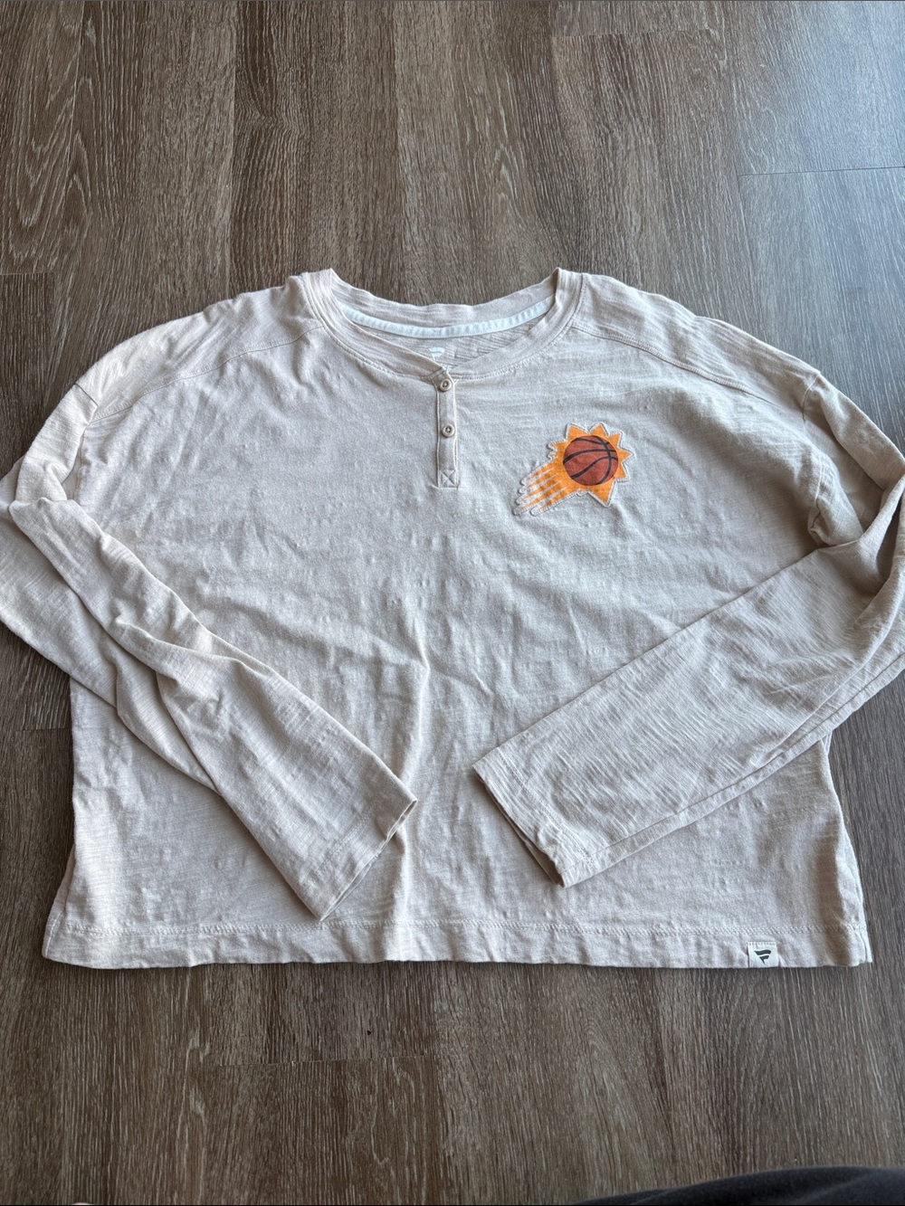 Phoenix Suns Cropped Long Sleeved T-Shitt
